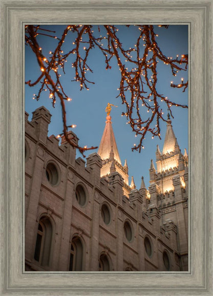 Salt Lake City Temple He Giveth Light