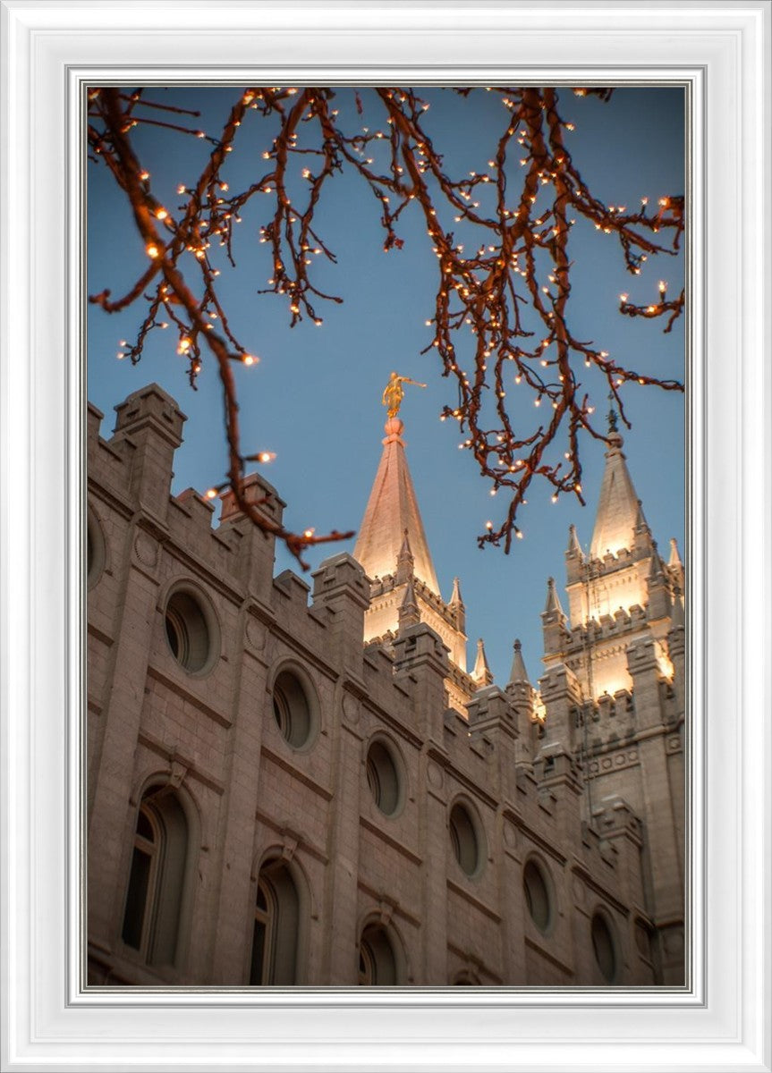 Salt Lake City Temple He Giveth Light