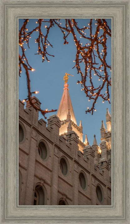 Salt Lake City Temple He Giveth Light