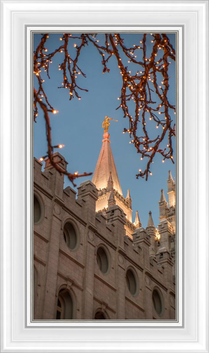Salt Lake City Temple He Giveth Light