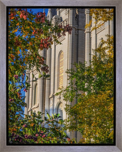 Salt Lake City Temple His Declaration Gallery Wrap