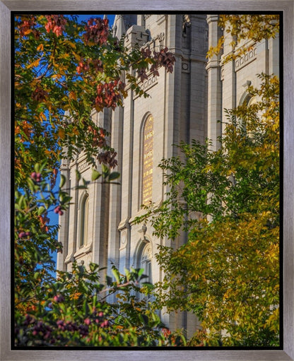 Salt Lake City Temple His Declaration Gallery Wrap