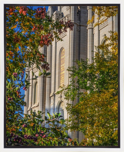 Salt Lake City Temple His Declaration Gallery Wrap