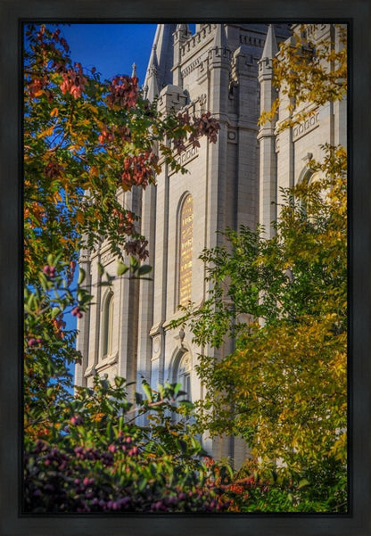 Salt Lake City Temple His Declaration Gallery Wrap