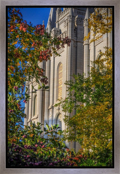 Salt Lake City Temple His Declaration Gallery Wrap