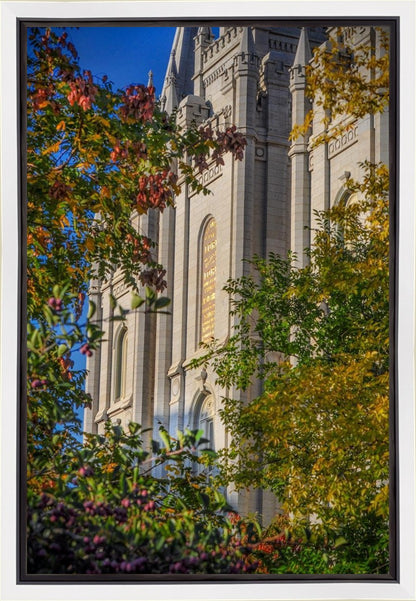 Salt Lake City Temple His Declaration Gallery Wrap