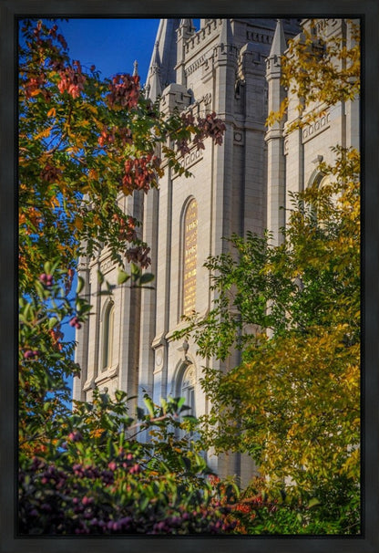 Salt Lake City Temple His Declaration Gallery Wrap