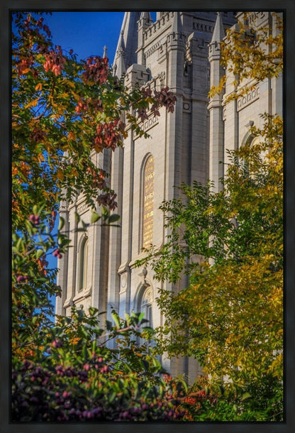 Salt Lake City Temple His Declaration Gallery Wrap