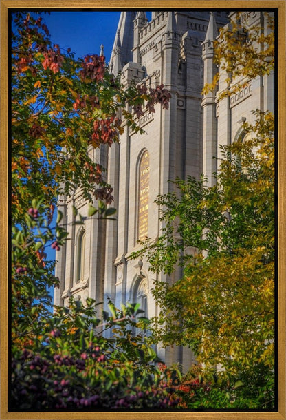 Salt Lake City Temple His Declaration Gallery Wrap