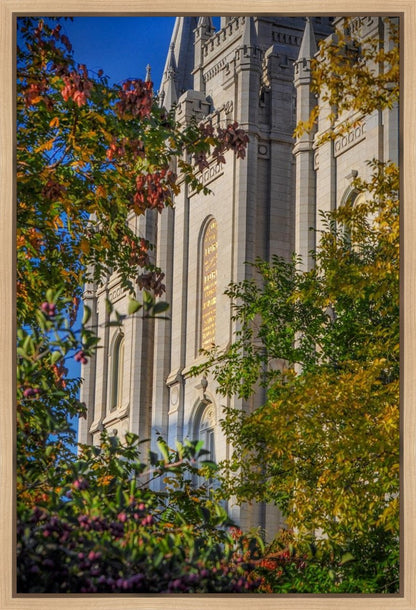 Salt Lake City Temple His Declaration Gallery Wrap
