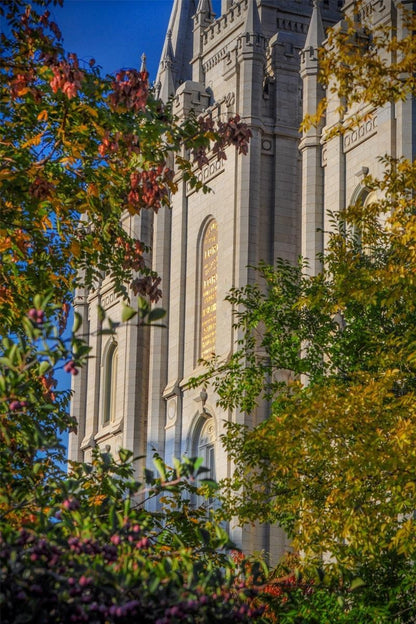 Salt Lake City Temple His Declaration Gallery Wrap