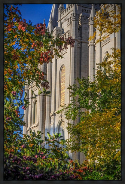 Salt Lake City Temple His Declaration Gallery Wrap