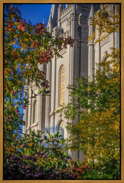 Salt Lake City Temple His Declaration Gallery Wrap