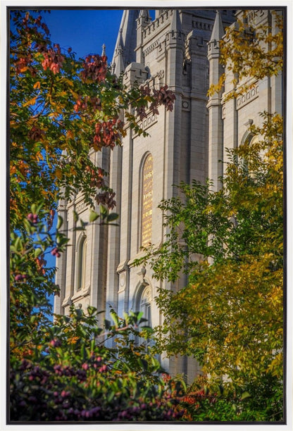 Salt Lake City Temple His Declaration Gallery Wrap