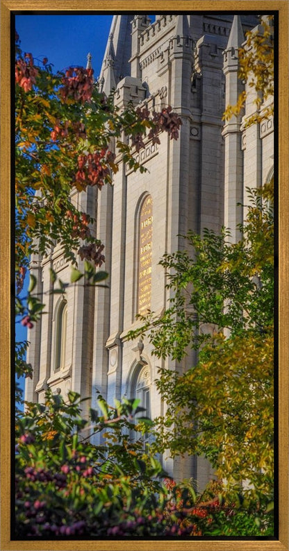 Salt Lake City Temple His Declaration Gallery Wrap
