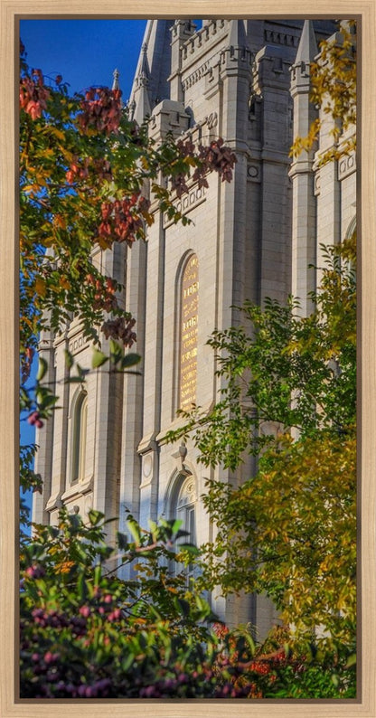 Salt Lake City Temple His Declaration Gallery Wrap