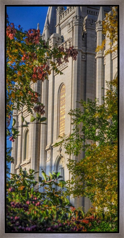 Salt Lake City Temple His Declaration Gallery Wrap