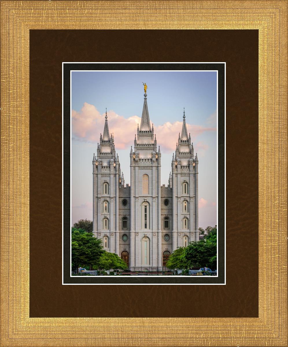 Salt Lake City Temple In All His Glory