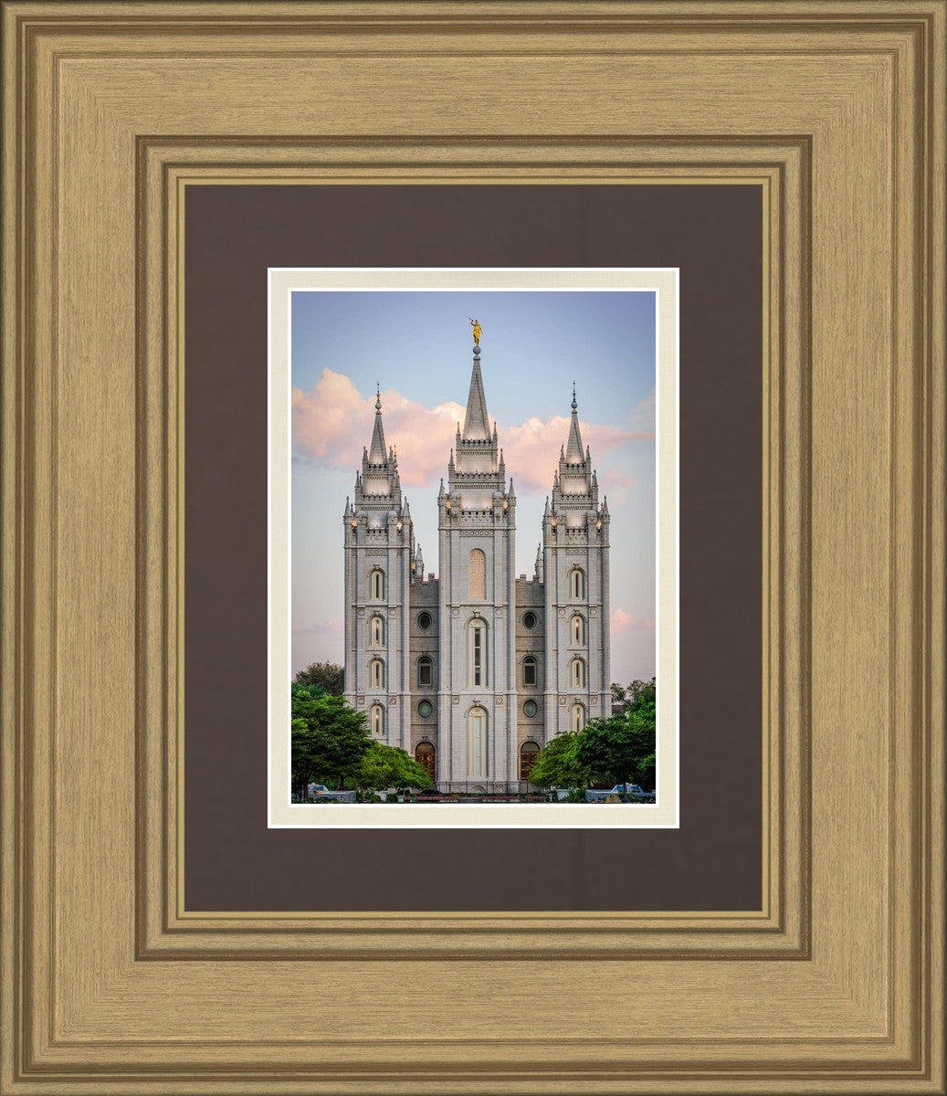 Salt Lake City Temple In All His Glory