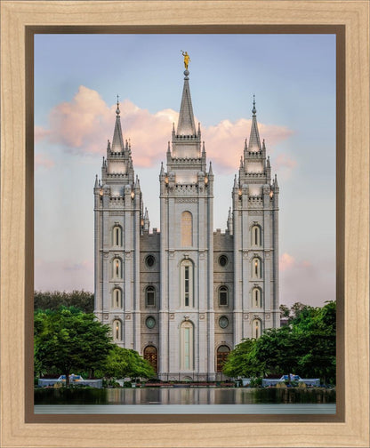 Salt Lake City Temple In All His Glory Gallery Wrap
