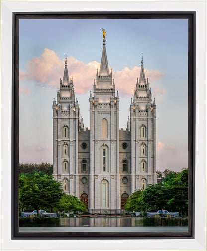 Salt Lake City Temple In All His Glory Gallery Wrap