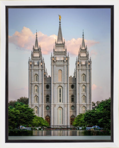 Salt Lake City Temple In All His Glory Gallery Wrap