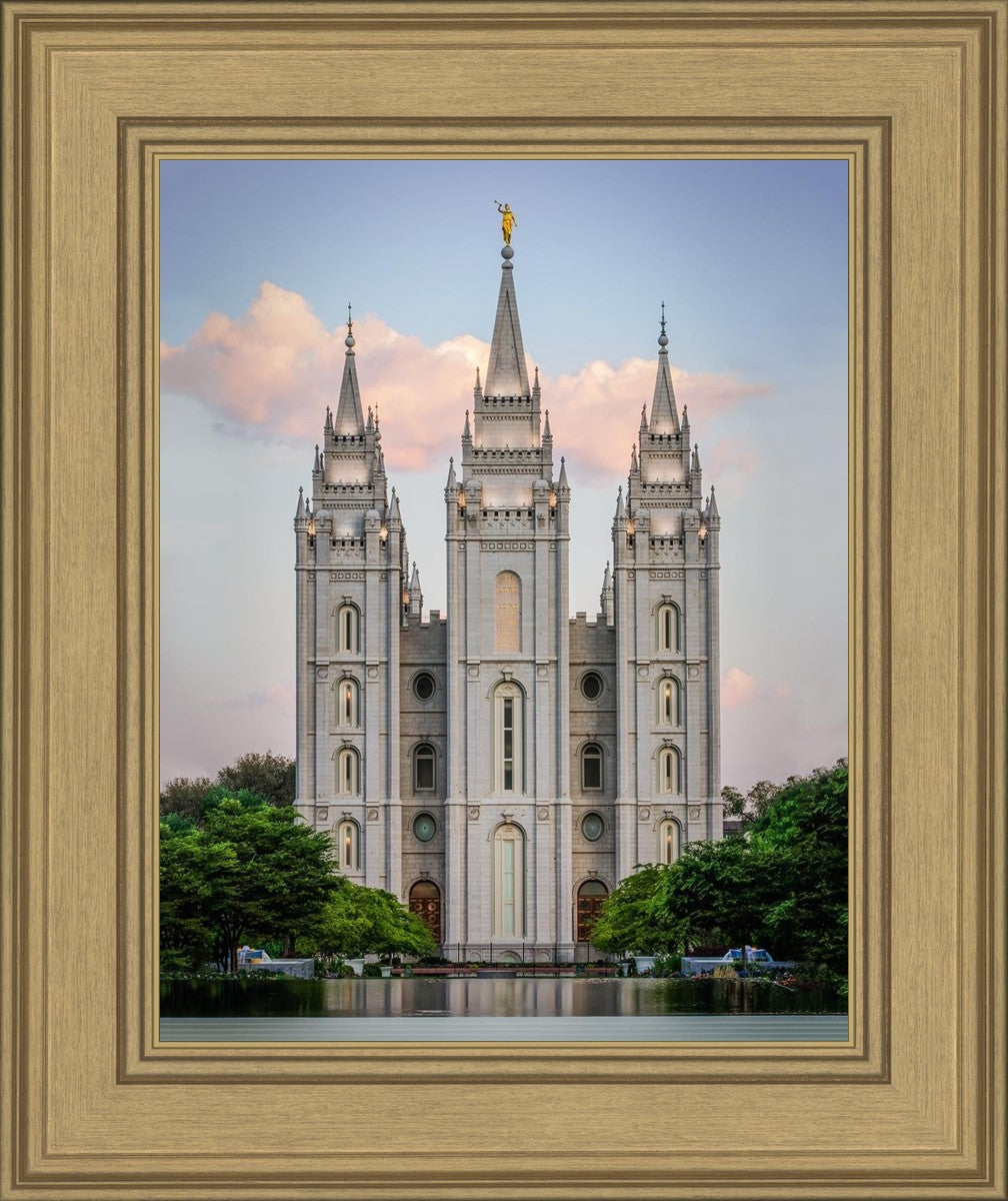 Salt Lake City Temple In All His Glory
