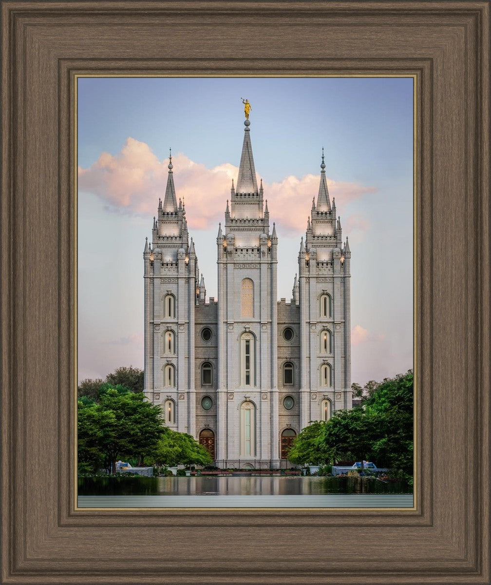 Salt Lake City Temple In All His Glory
