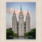 Salt Lake City Temple In All His Glory