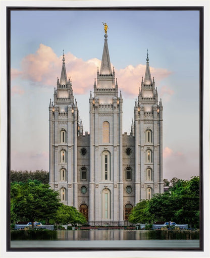 Salt Lake City Temple In All His Glory Gallery Wrap