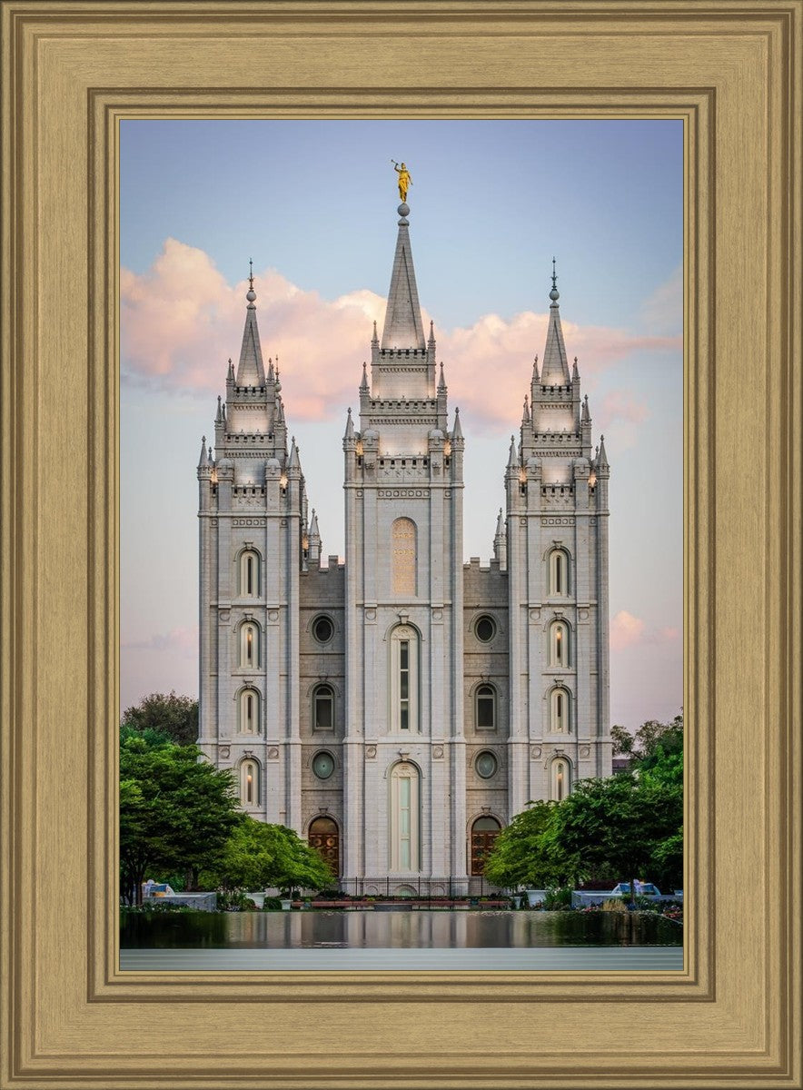 Salt Lake City Temple In All His Glory
