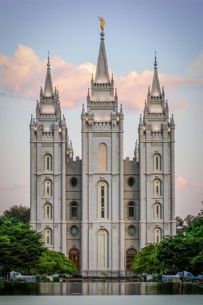 Salt Lake City Temple In All His Glory Gallery Wrap