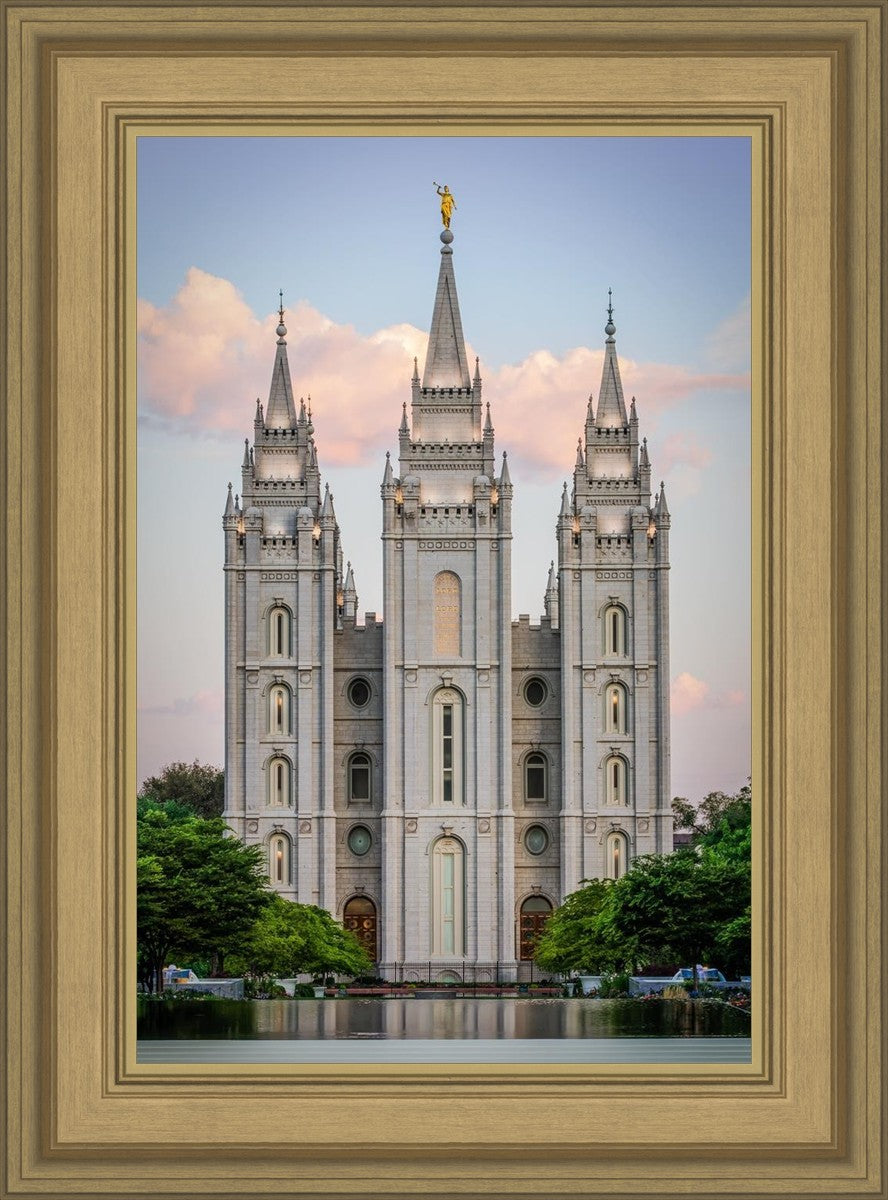 Salt Lake City Temple In All His Glory