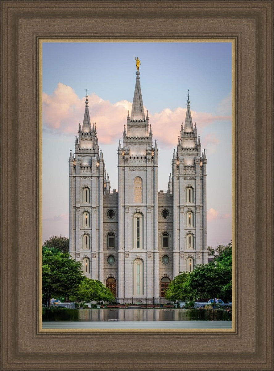 Salt Lake City Temple In All His Glory