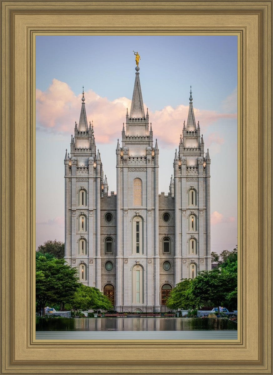 Salt Lake City Temple In All His Glory