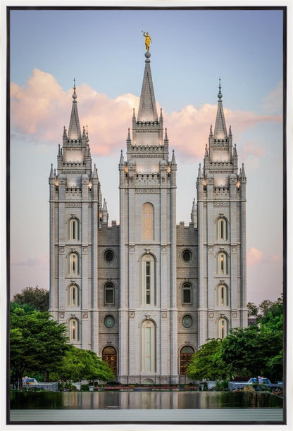 Salt Lake City Temple In All His Glory Gallery Wrap