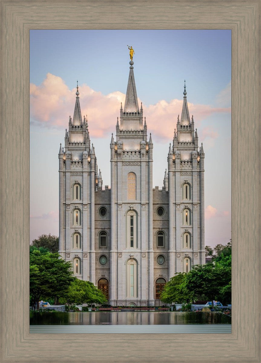 Salt Lake City Temple In All His Glory