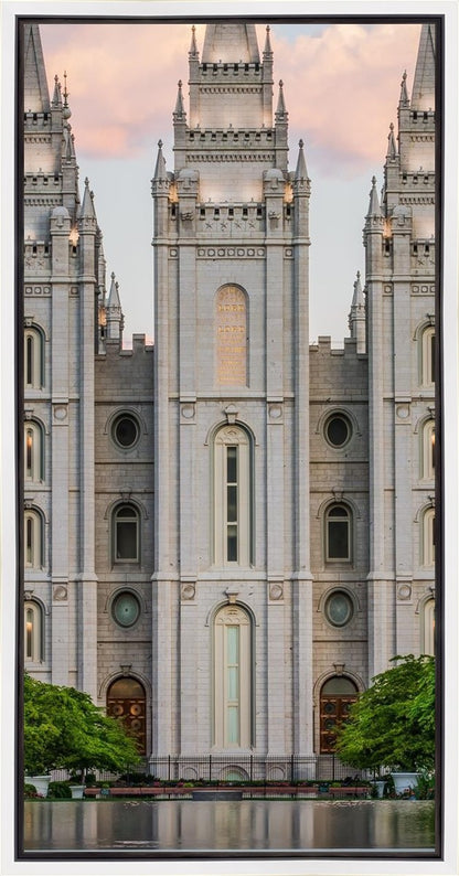 Salt Lake City Temple In All His Glory Gallery Wrap