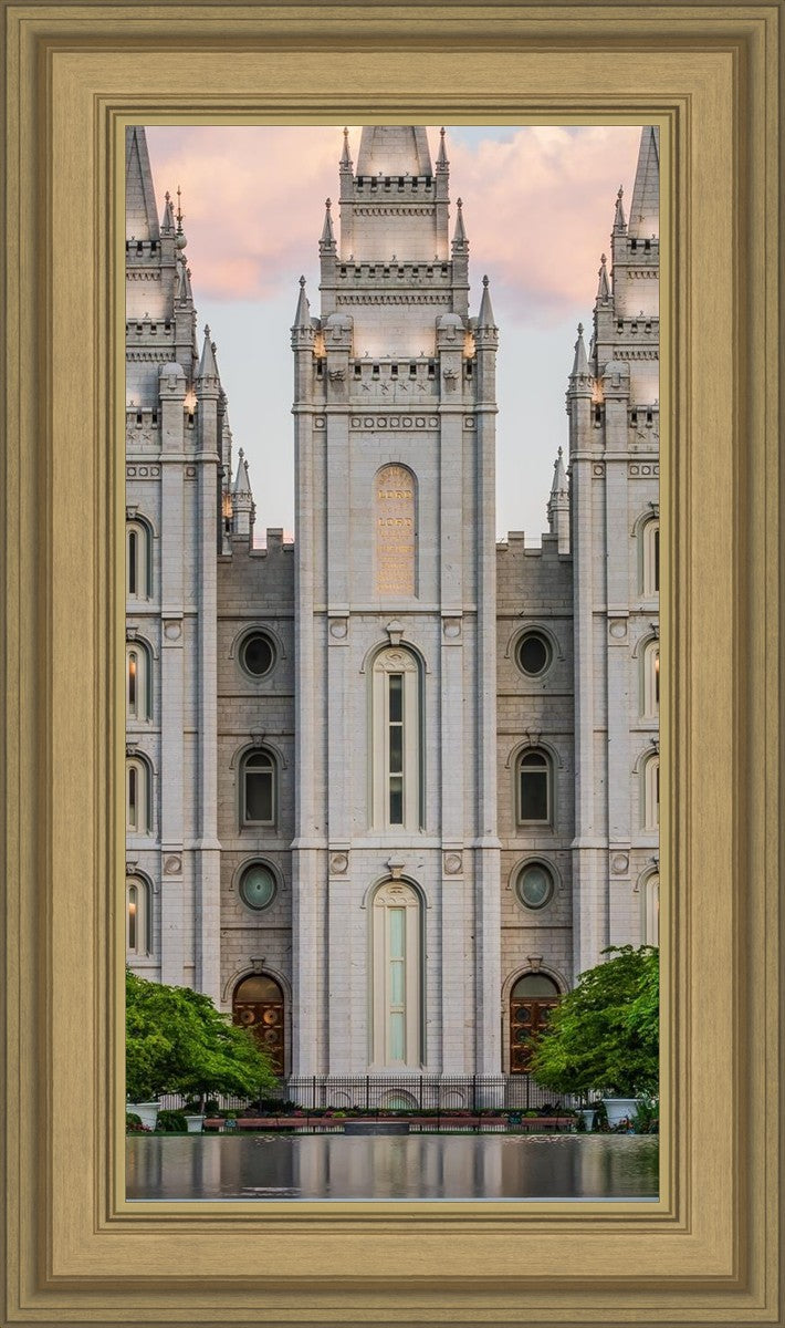 Salt Lake City Temple In All His Glory