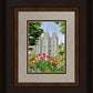 Salt Lake City Temple June - God Is the Gardner