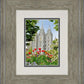 Salt Lake City Temple June - God Is the Gardner