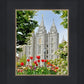 Salt Lake City Temple June - God Is the Gardner