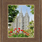 Salt Lake City Temple June - God Is the Gardner