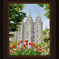 Salt Lake City Temple June - God Is the Gardner