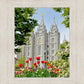 Salt Lake City Temple June - God Is the Gardner
