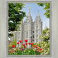 Salt Lake City Temple June - God Is the Gardner