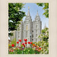 Salt Lake City Temple June - God Is the Gardner