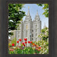 Salt Lake City Temple June - God Is the Gardner