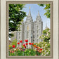 Salt Lake City Temple June - God Is the Gardner