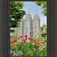 Salt Lake City Temple June - God Is the Gardner